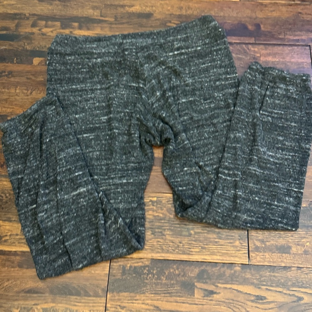 Monrow Charcoal Marled Drawstring Sweatpants Wome… - image 5